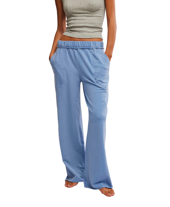 Don't Wait Up Lounge Pant in Quiet Harbor
