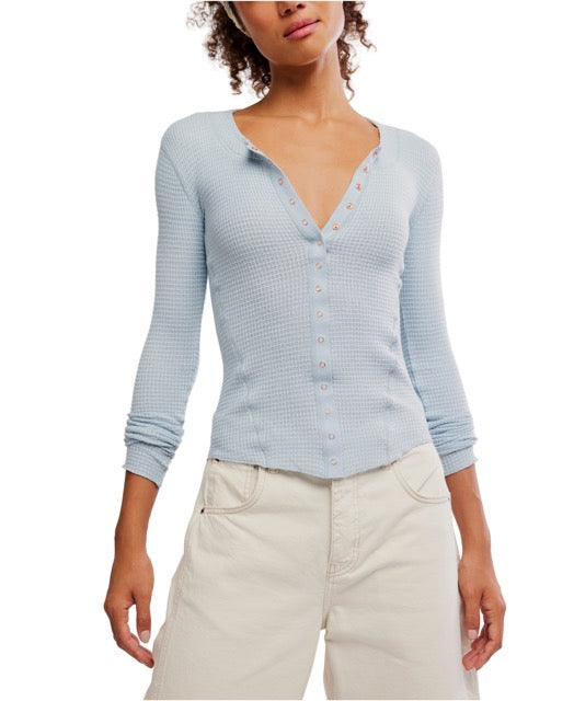 Going Places Cardi in Pearl Blue Madison's Niche 