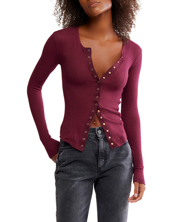 Going Places Cardi in Acai Madison's Niche 