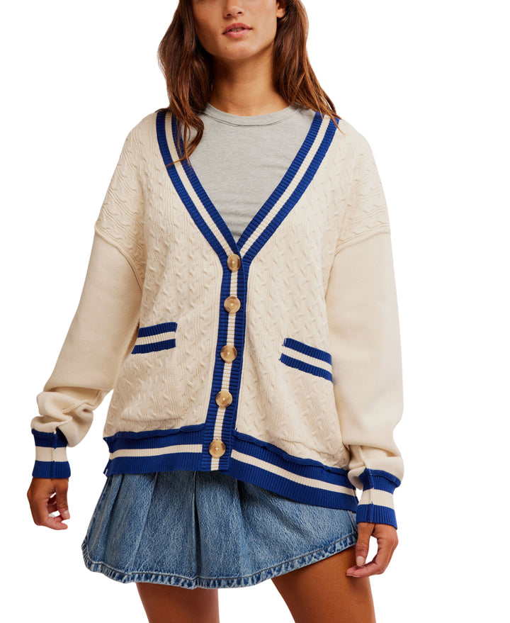 WTF Varsity Cardi