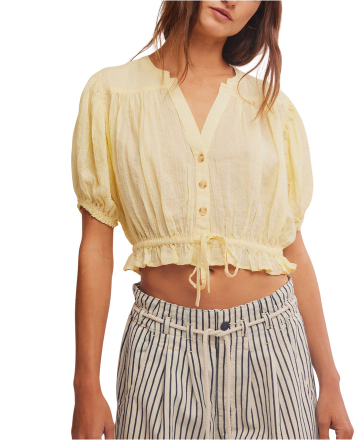 Banana Cream Little Cloud Shirt