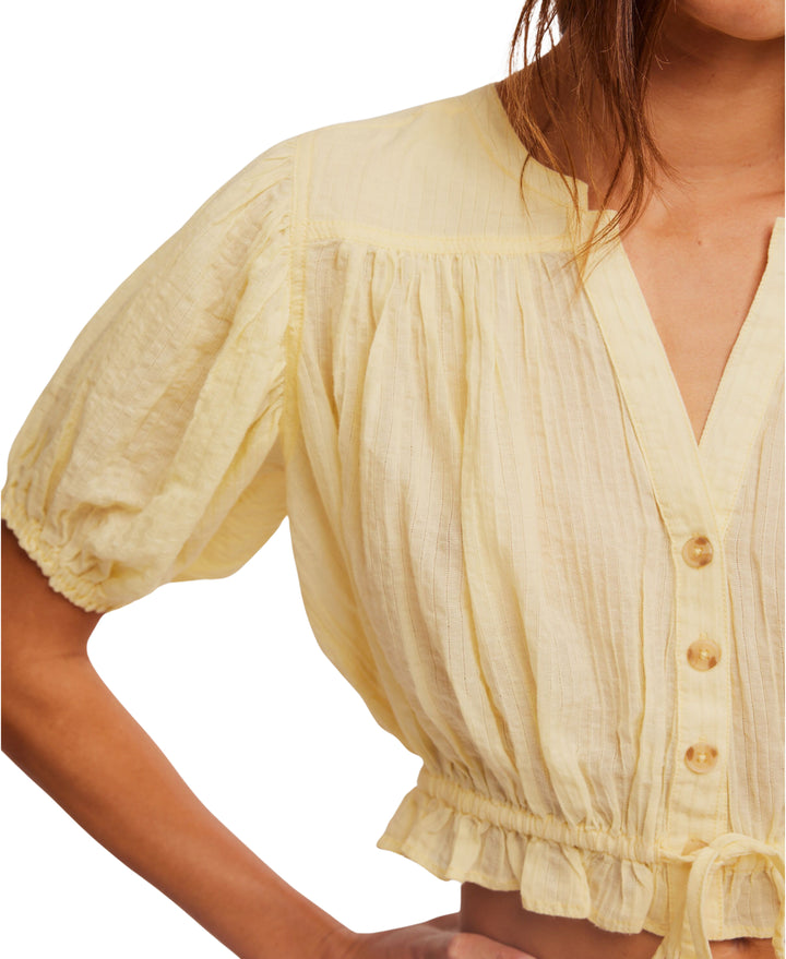 Banana Cream Little Cloud Shirt