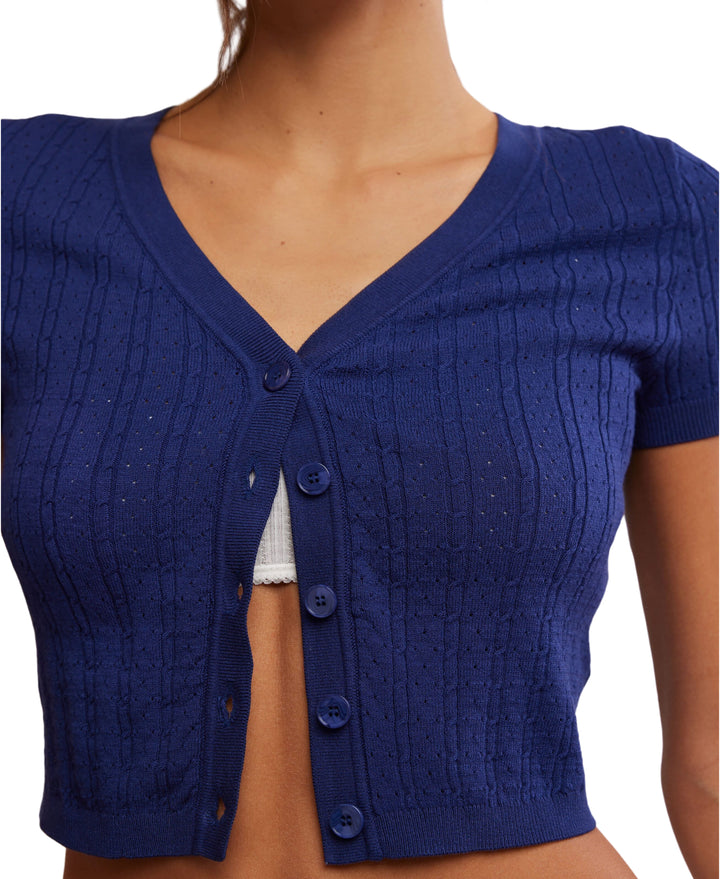 Cassie Cardi in Blue