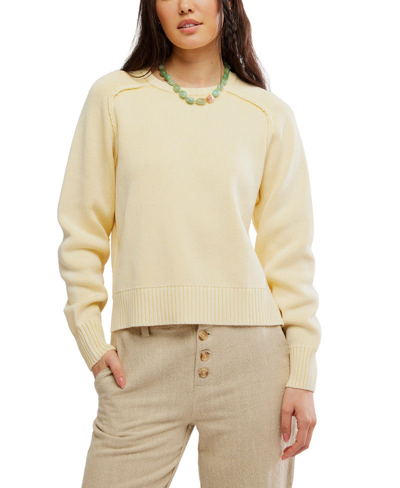 Spring Street Pullover in Banana Cream