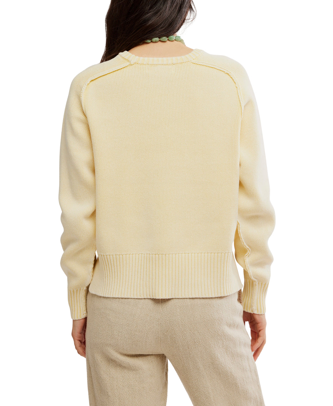 Spring Street Pullover in Banana Cream