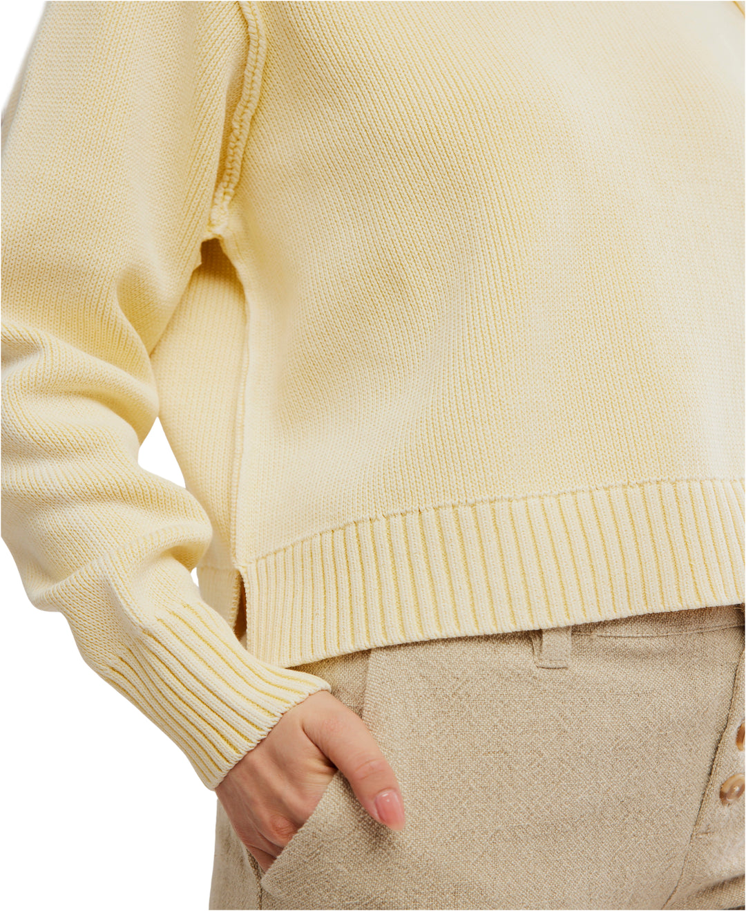 Spring Street Pullover in Banana Cream