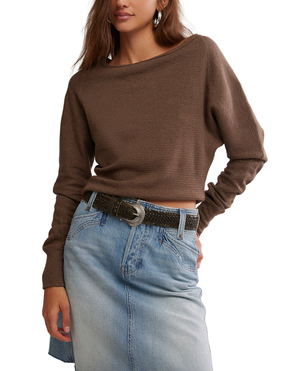 Jess Long Sleeve in Coco Brown Madison's Niche 