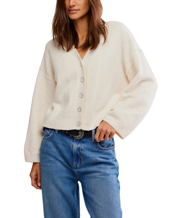 Cool Of The Night Cardi in Ivory Madison's Niche 