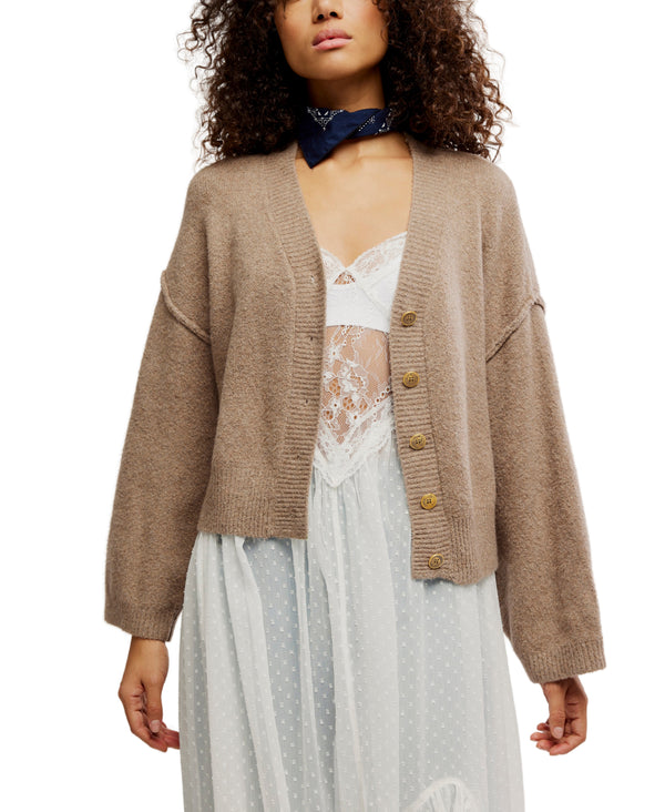 Cool Of The Night Cardi in Mocha Madison's Niche 