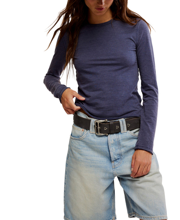 Nova Long-Sleeve Tee in Peacoat Madison's Niche 