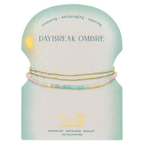 Ombre Stone Wrap in Daybreak - Madison's Niche 