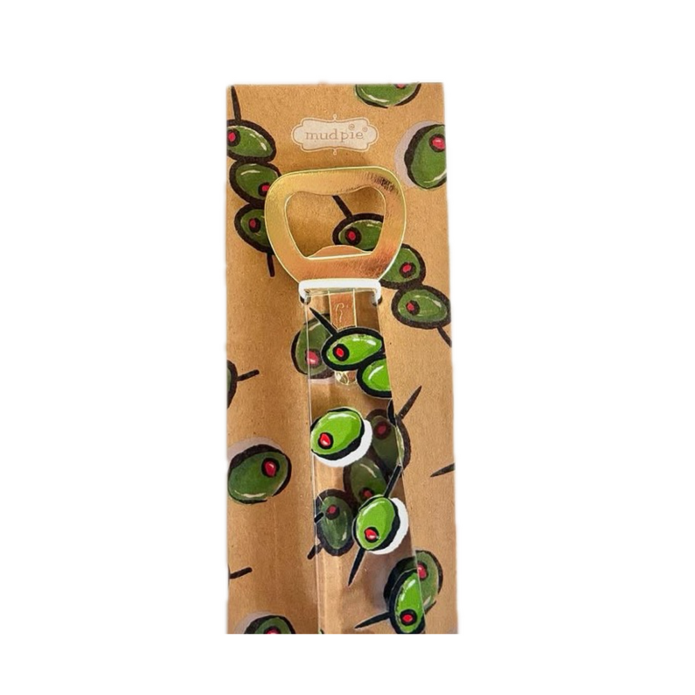 Olive Acrylic Bottle Opener
