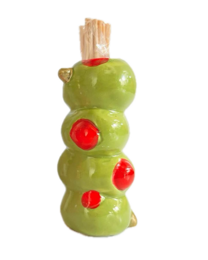 Olive Toothpick Caddy 
