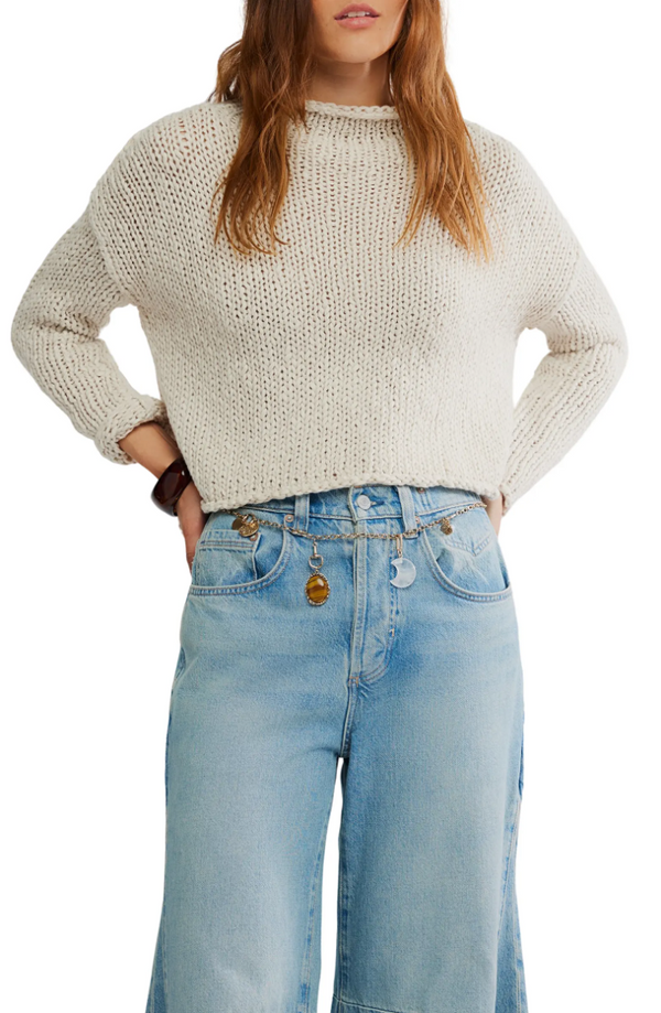 Opal Rollneck Sweater in Tea Madison's Niche 