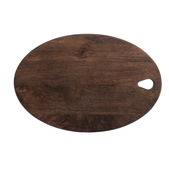Oval Mango Wood Cheese Cutting Board
