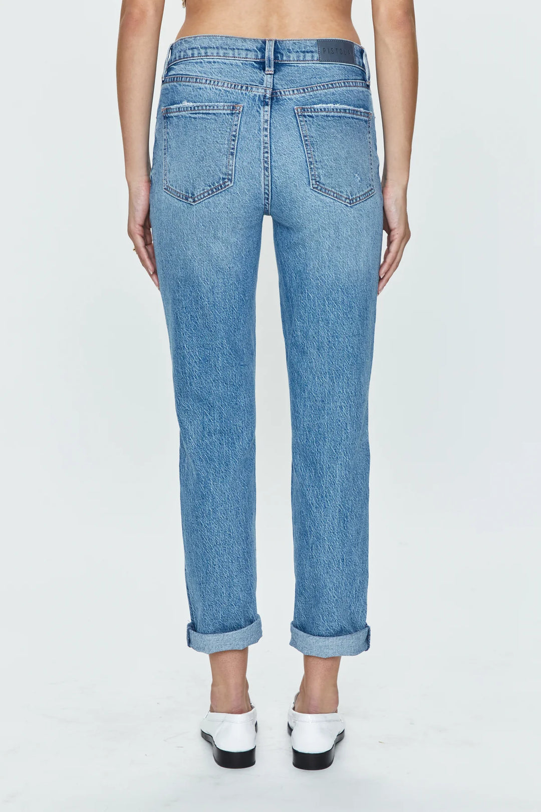 Riley Mid Rise Girlfriend Jeans - Madison's Niche 