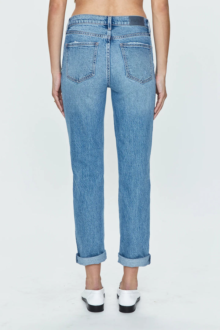 Riley Mid Rise Girlfriend Jeans - Madison's Niche 