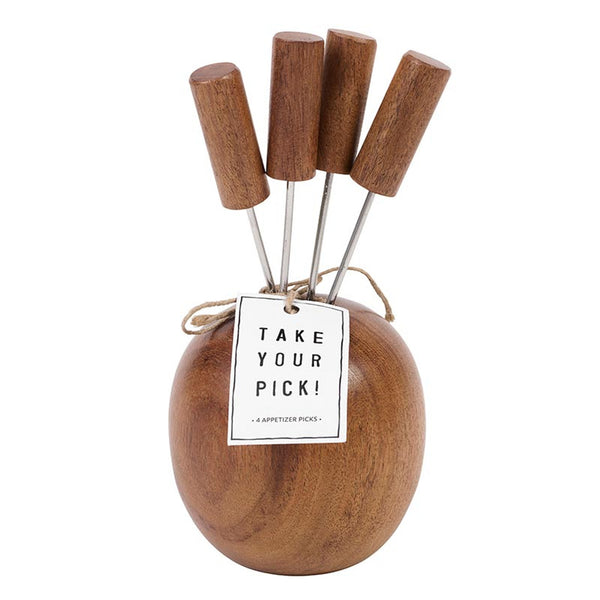 Set of 4 Charcuterie Appetizer Picks Madison's Niche 