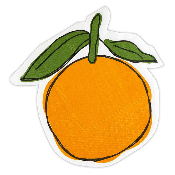 Orange Paper Napkins