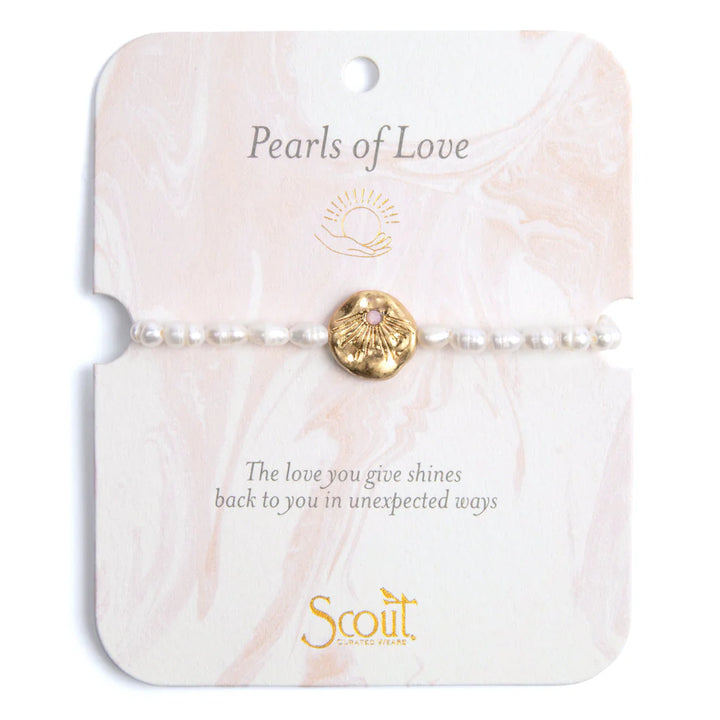 Love Affirmation Bracelet in Gold