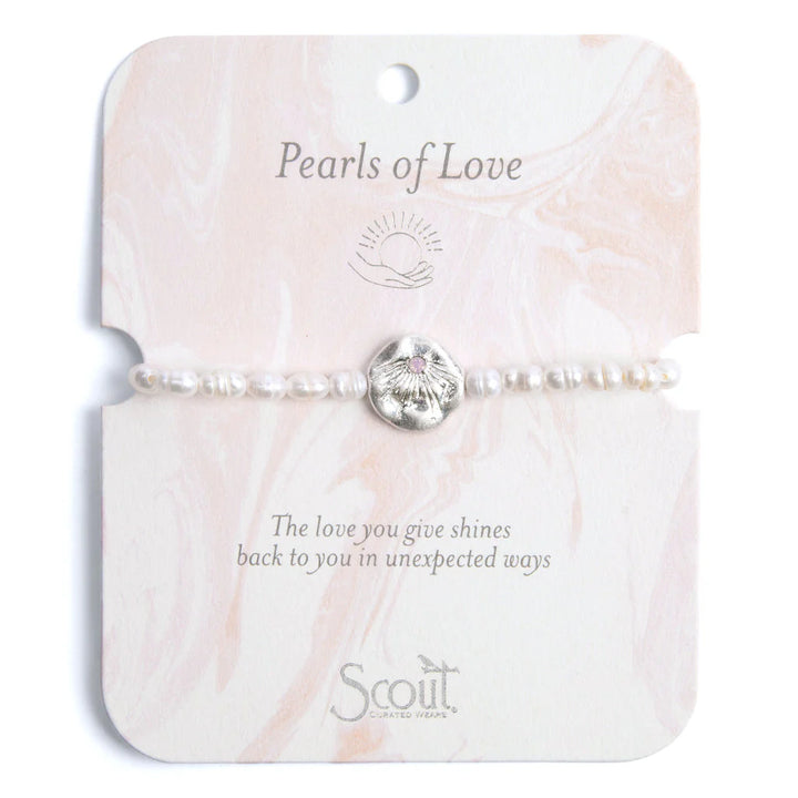 Love Affirmation Bracelet in Silver