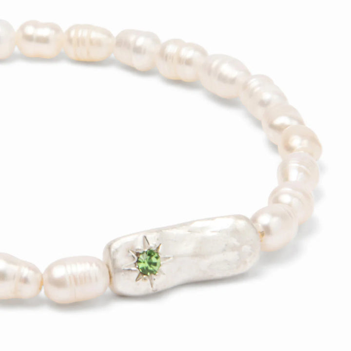 Luck Affirmation Bracelet in Silver