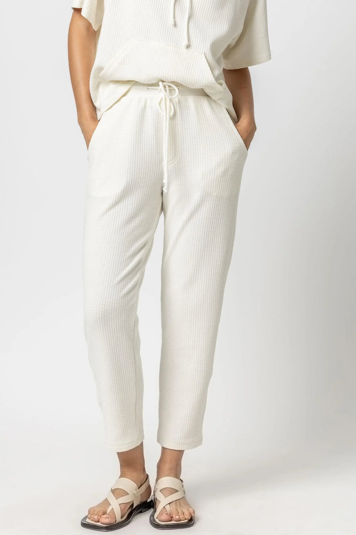 Straight Leg Waffle Pant - Madison's Niche 