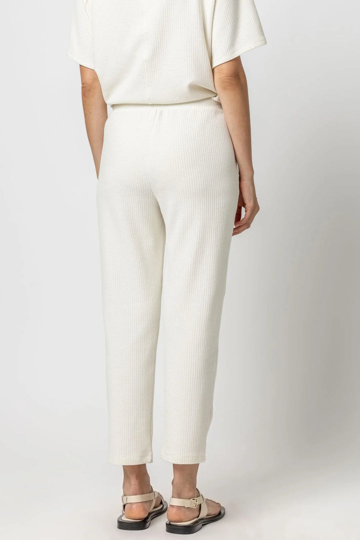 Straight Leg Waffle Pant - Madison's Niche 