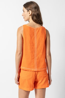 Tie Front Tank - Madison's Niche 
