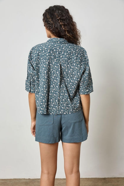 Easy Sleeve Button Down