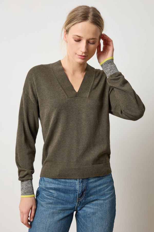 V-Neck Pullover Sweater Madison's Niche 