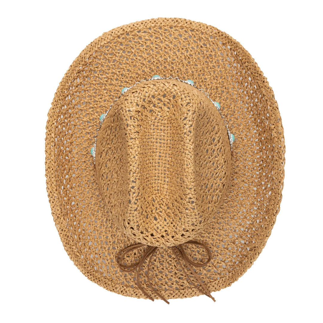 Open Weave Cowboy Hat - Madison's Niche 
