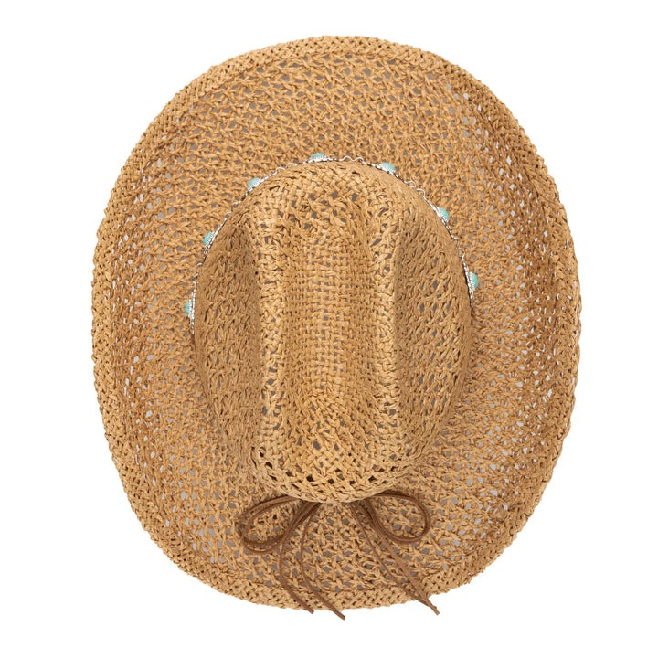 Open Weave Cowboy Hat - Madison's Niche 