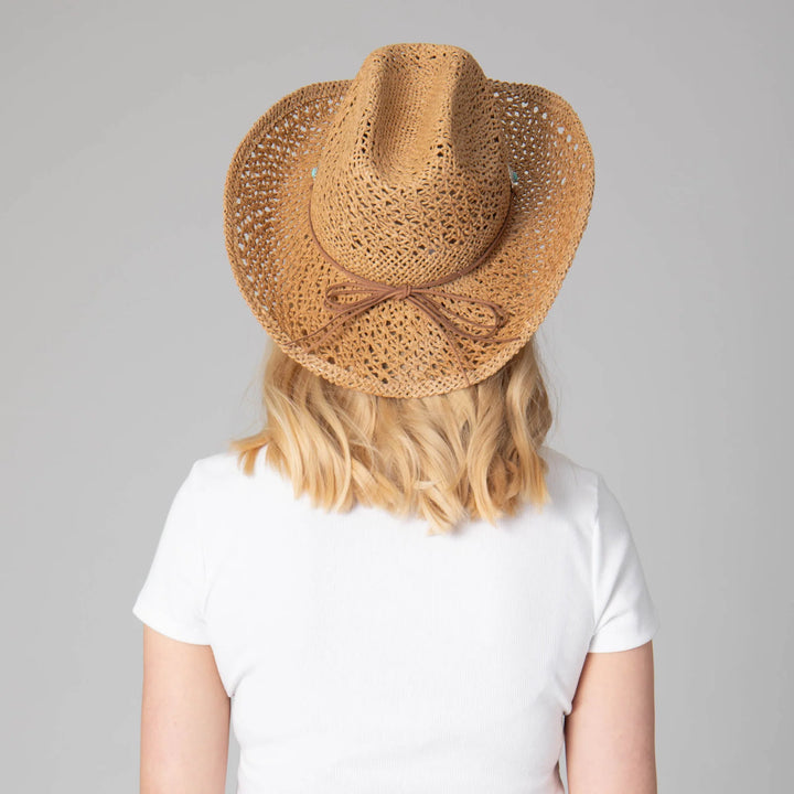 Open Weave Cowboy Hat - Madison's Niche 