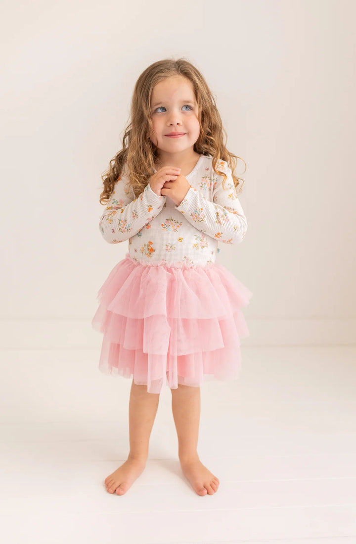 Clemence Long Sleeve Tulle Dress - Madison's Niche 