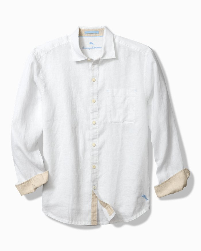 Paradise Breezer White Long-Sleeve