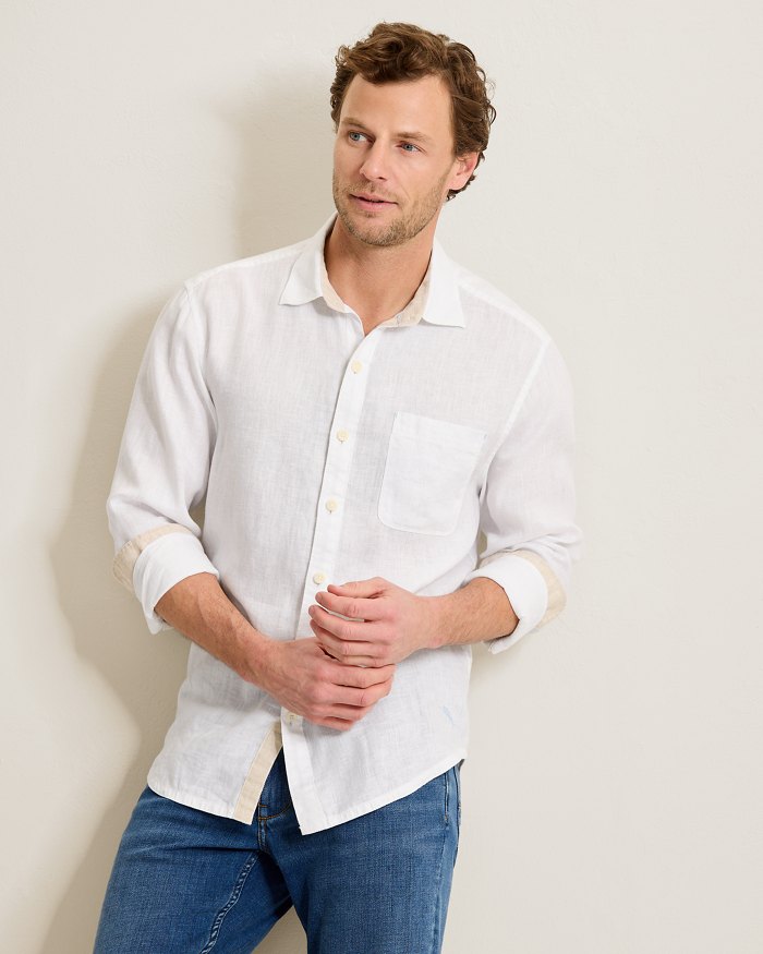 Paradise Breezer White Long-Sleeve