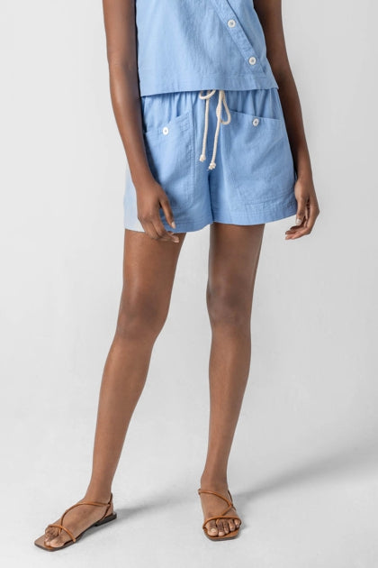 Patch Pocket Shorts in Malibu
