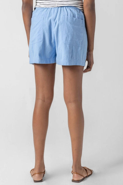 Patch Pocket Shorts in Malibu