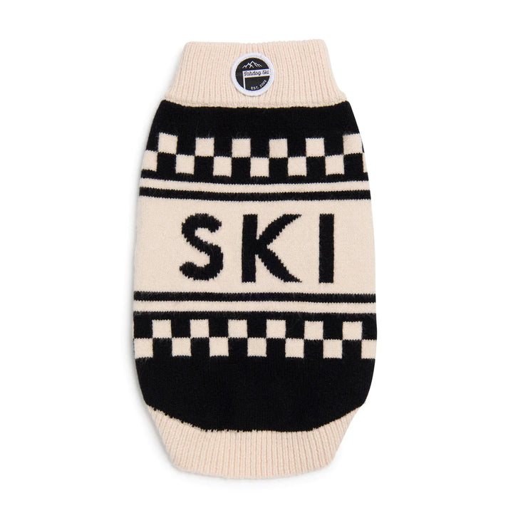 Ski Mini Check Sweater - 12"