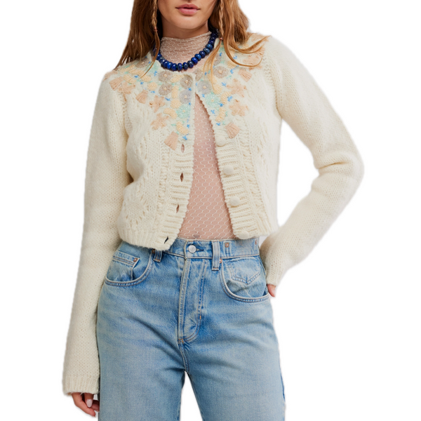 Pixie Cardi in Ivory Madison's Niche 