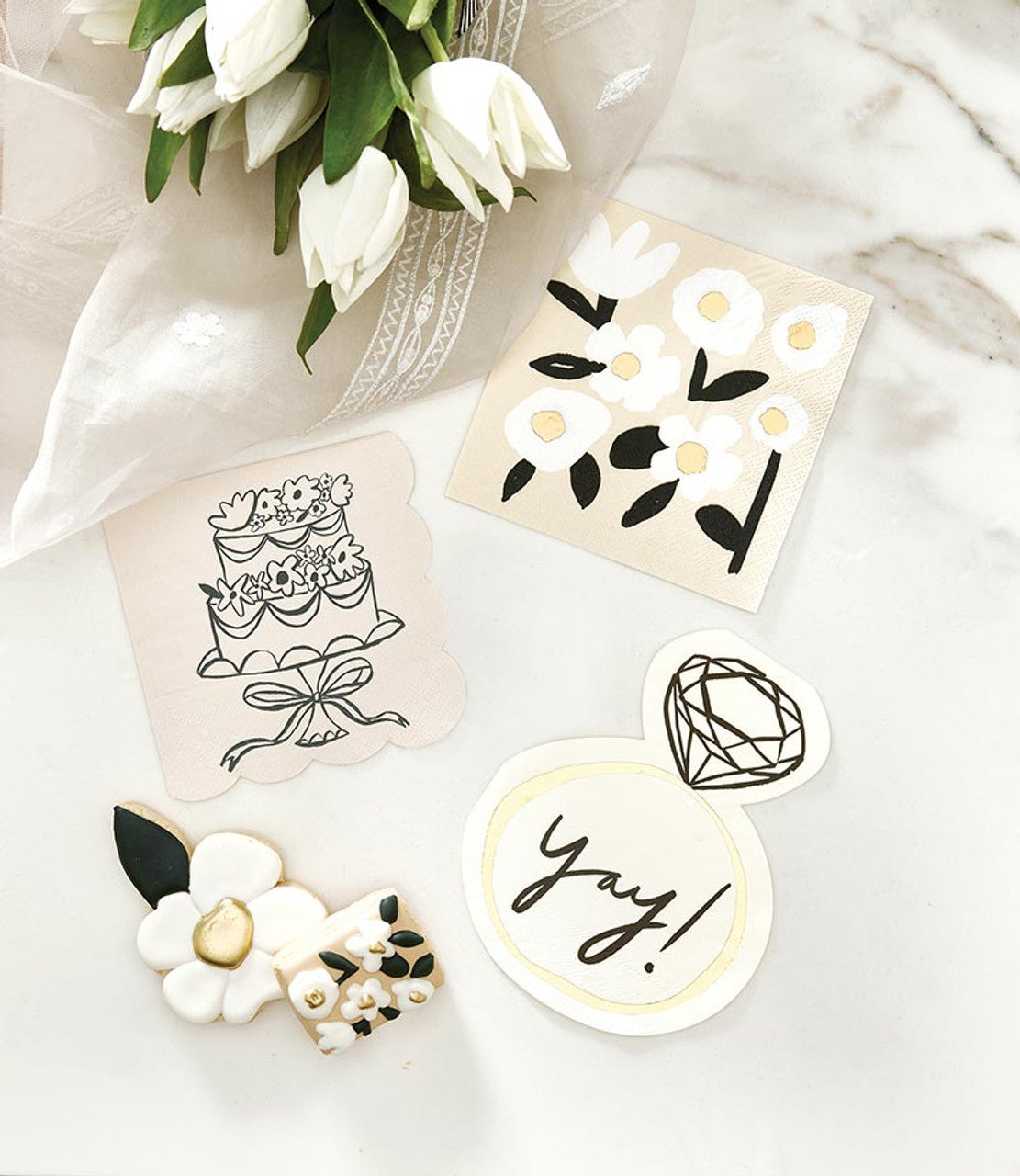 Madison's Niche Cake Napkins