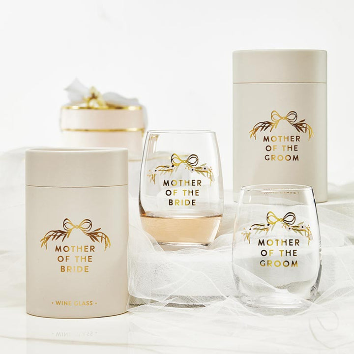 Mother of Groom Boxed Glass