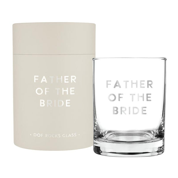Father of the Bride Glass Madison's Niche 