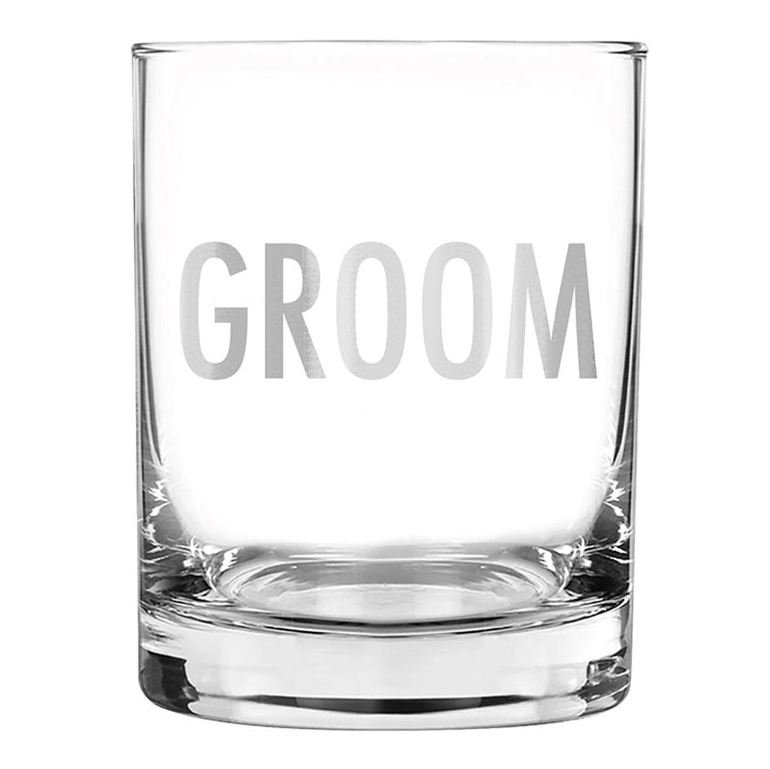 Groom Boxed Glass