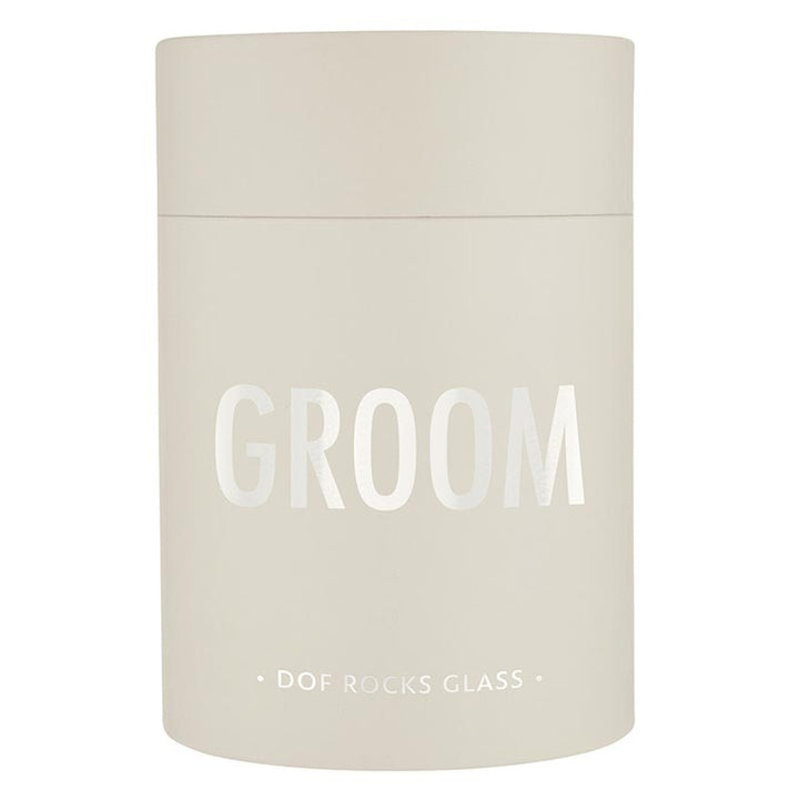Groom Boxed Glass