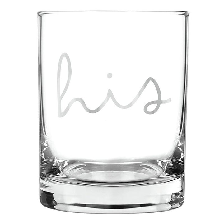 His & Hers Set of 2 Glasses