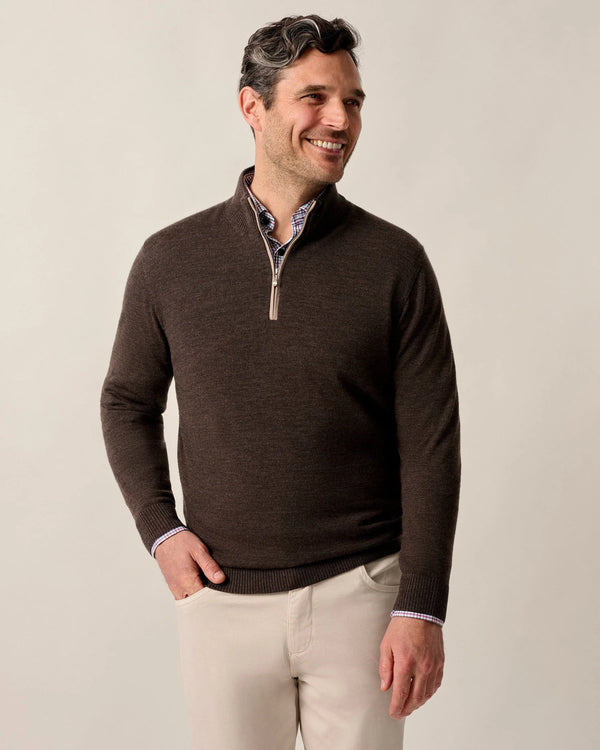 Raynor Merino 1/4 Zip in Coaca Madison's Niche 
