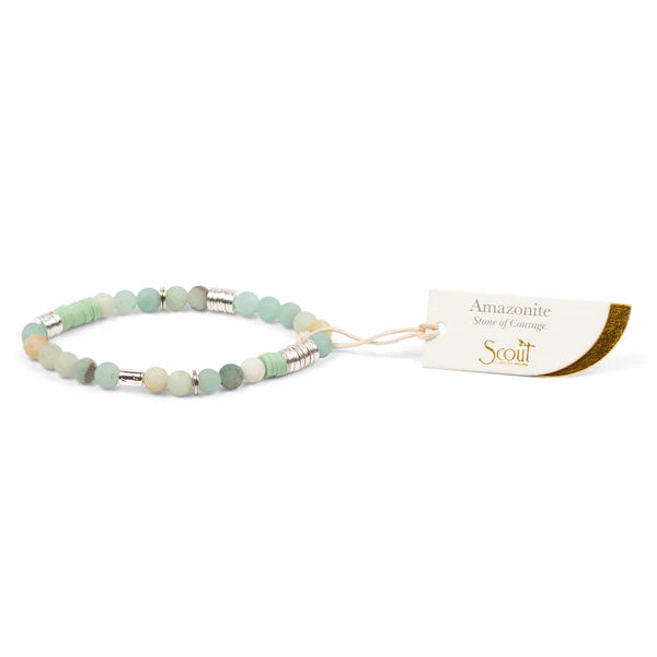Stacking Bracelet in Amazonite - Madison's Niche 