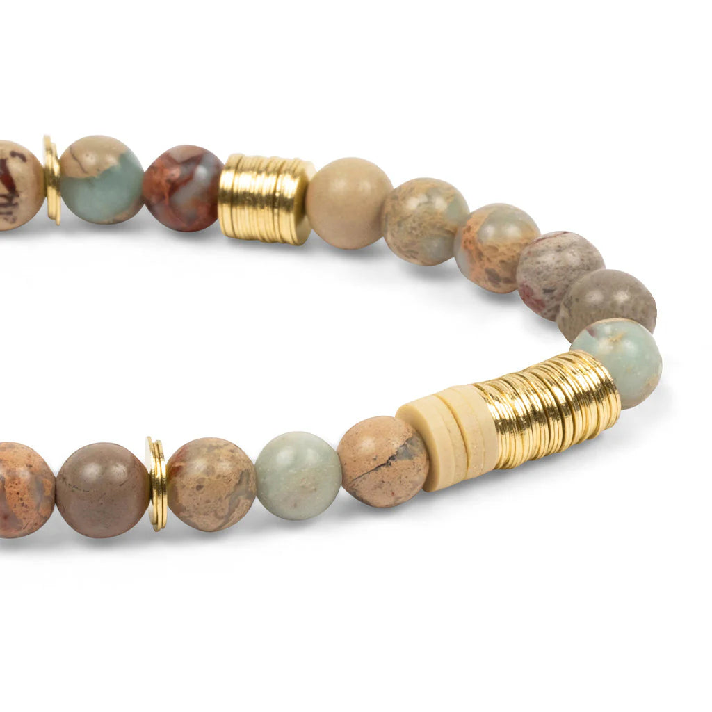 Stacking Bracelet- Aqua Terra